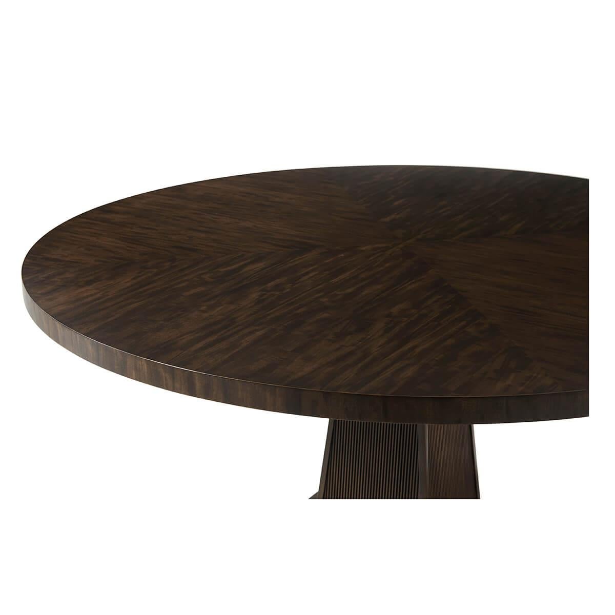 Vietnamese Mid Century Round Dining Table - 54 For Sale