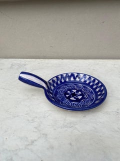 Mid-Century Round Dish Robert Picault Vallauris