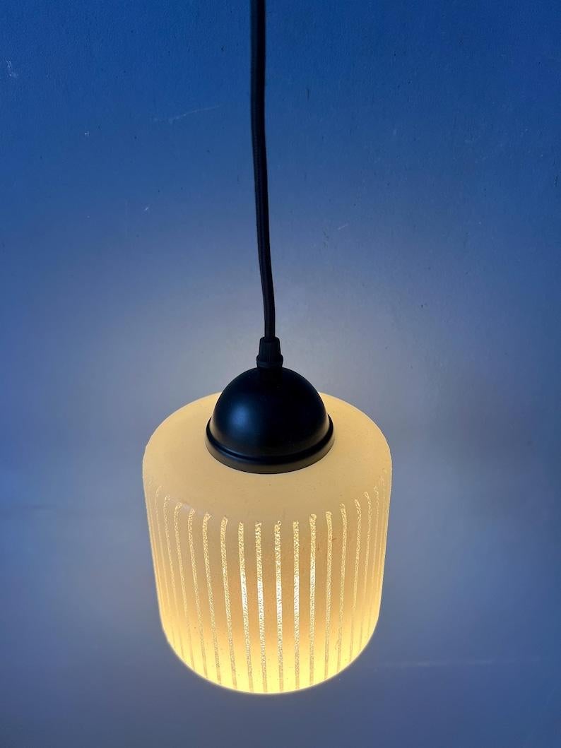 Lampada a sospensione in vetro 