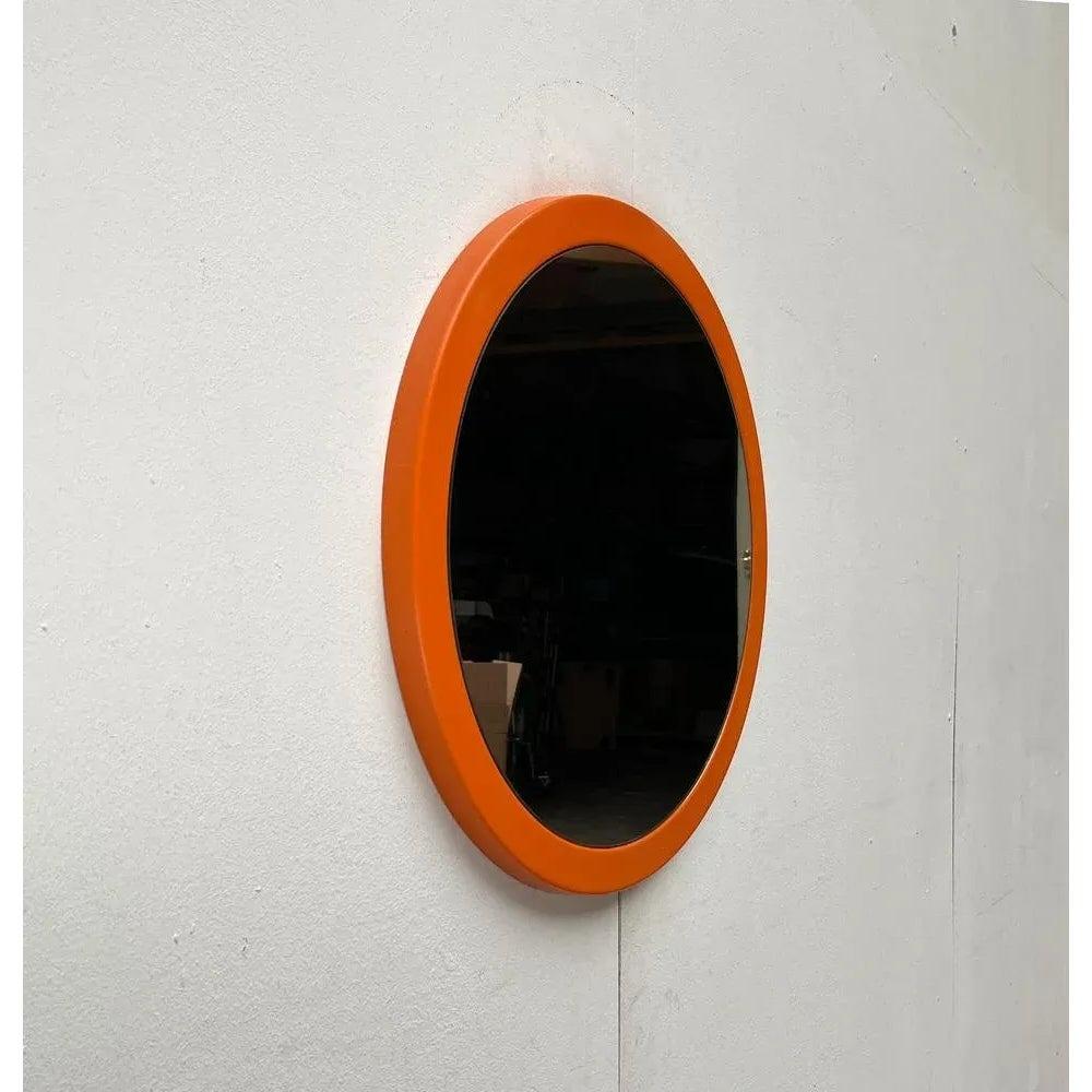 Mid-Century Modern Miroir rond de l'ère spatiale, années 1960 en vente