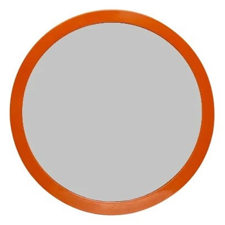 Mid-Century Round Space Age Mirror, 1960s