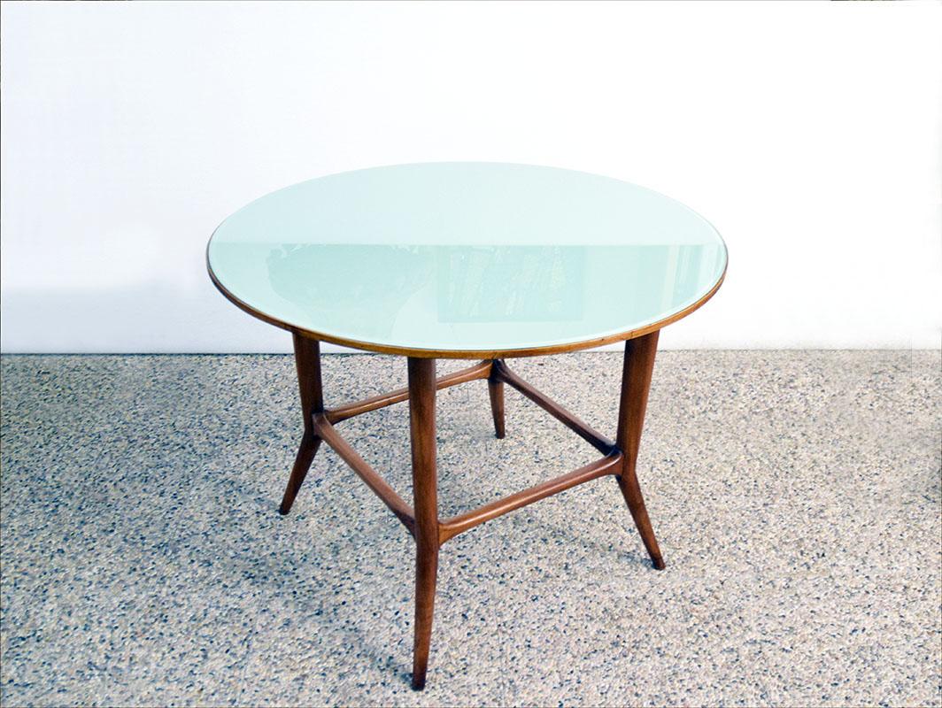 Italian Mid-century round table attr. Ico Parisi, 1950s For Sale