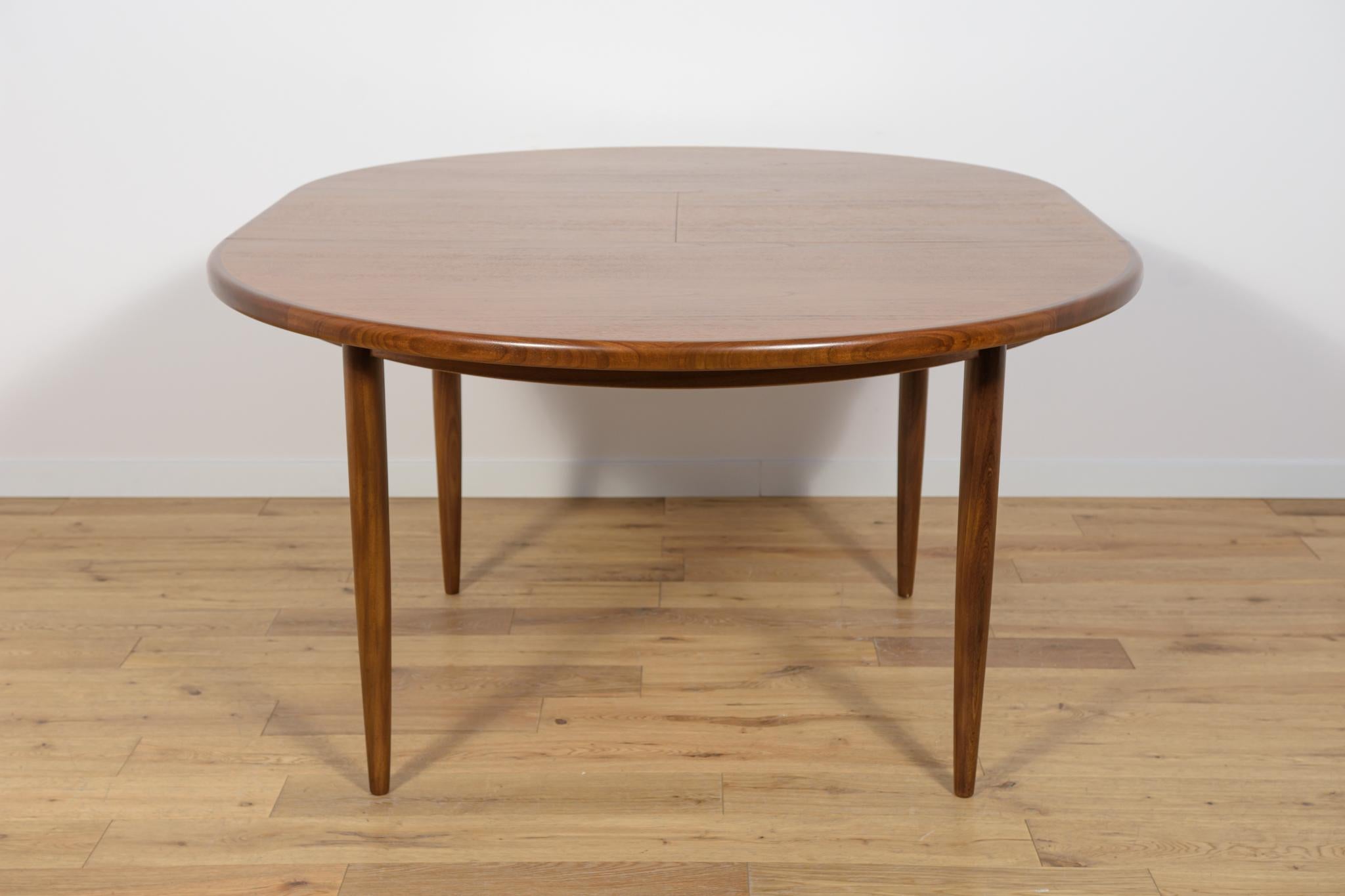 Mid-Century Round Teak Fresco Dining Table from G-Plan, United Kingdom, 1960s 4