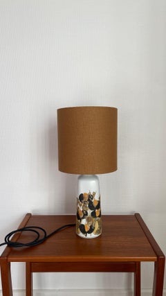 Lampe de table du milieu du siècle de Royal Copenhagen par Ellen Malmer, motif 962, Danemark