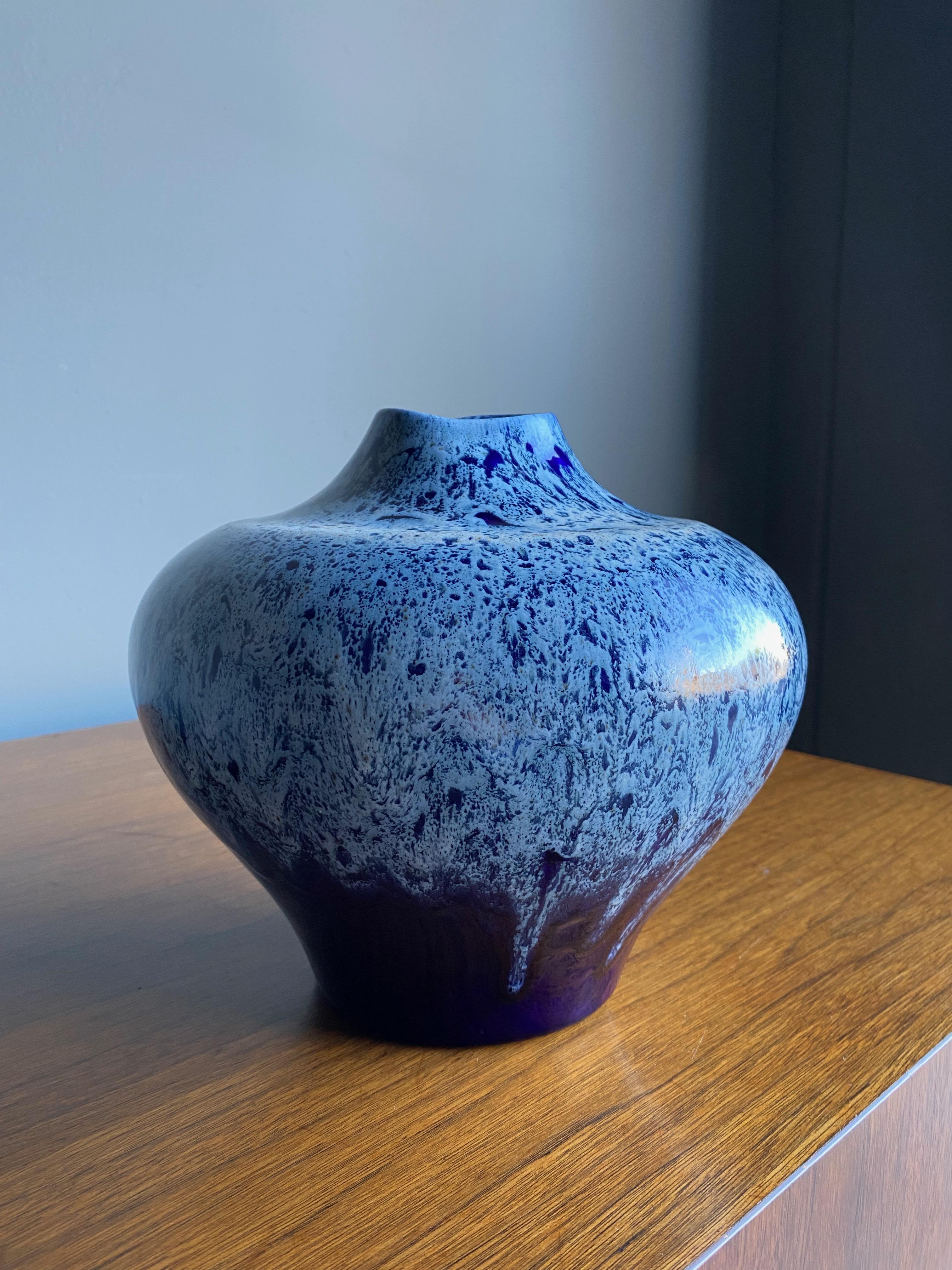 Vase Royal Haeger du milieu du siècle, vers 1989.