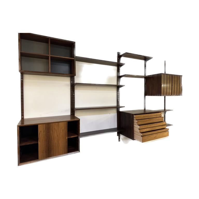 European Mid Century Royal wall unit System by Poul Cadovius 1960’s