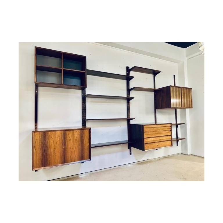 Mid Century Royal wall unit System by Poul Cadovius 1960’s 1