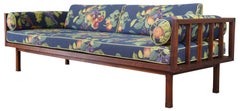 Mid Century Rubee Sofa Lounge John Stuart Rosewood Sofa Daybed Danish MCM