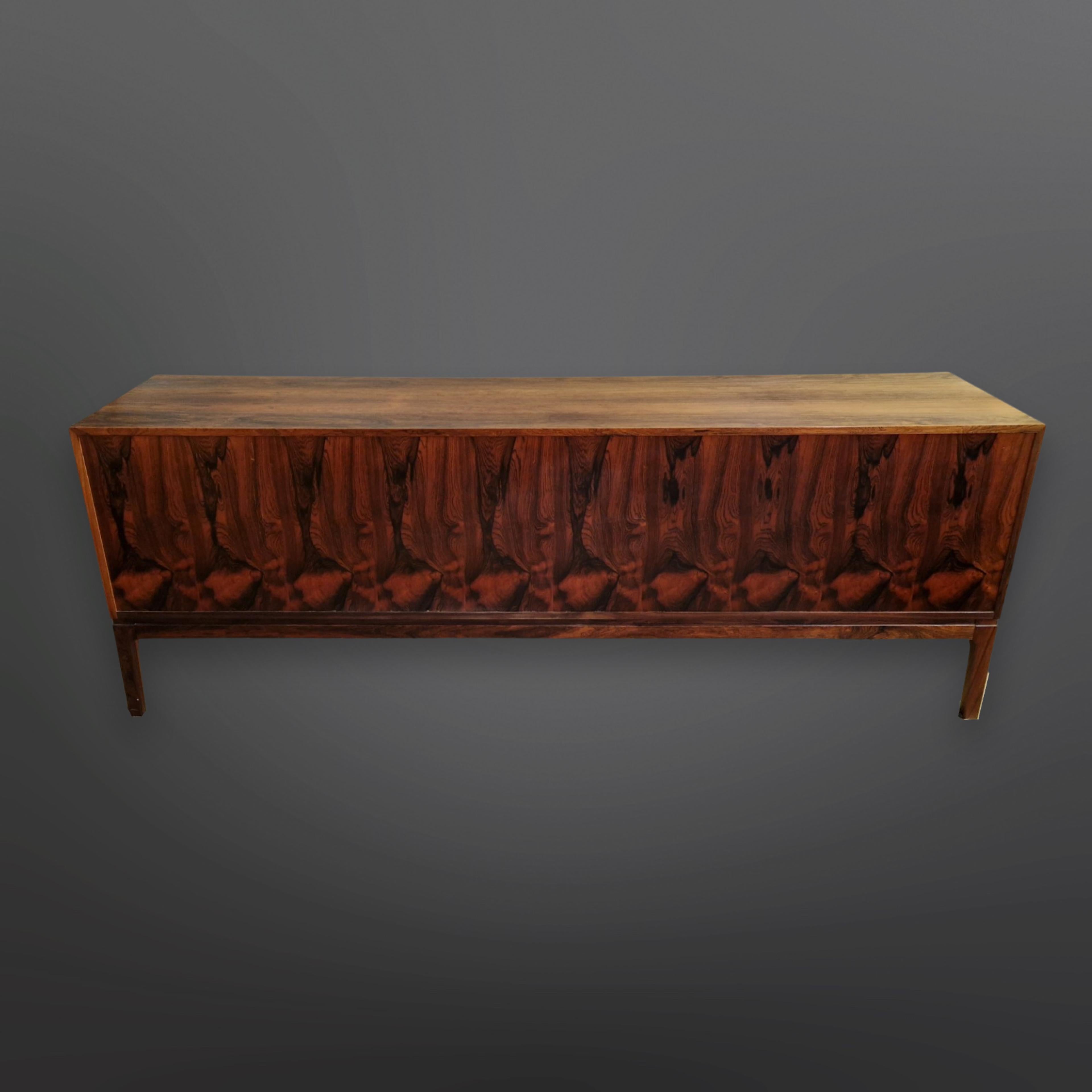 Mid century Rungstedlund sideboard by Ole Wanscher for Jeppesen, Denmark 1960s For Sale 8