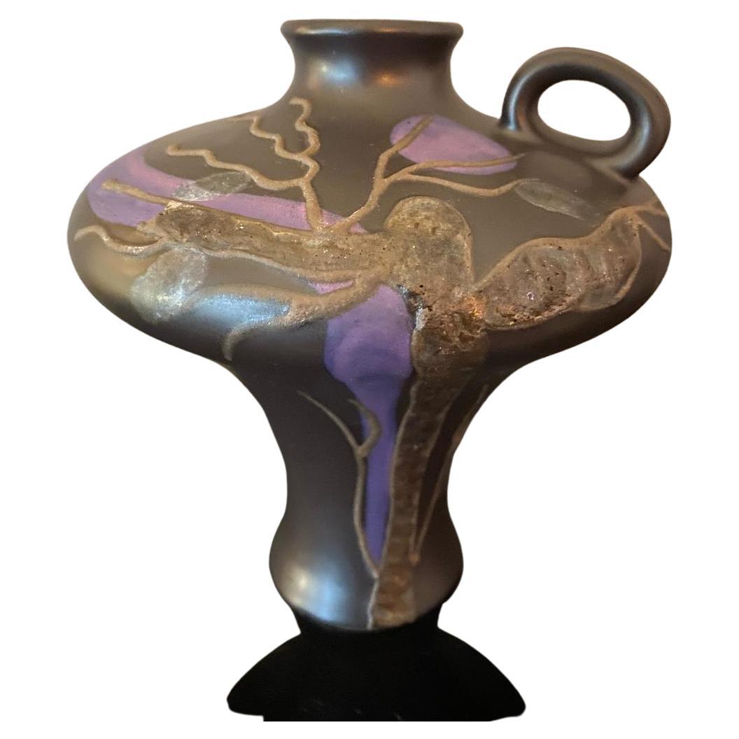Vase d'art Ruscha du milieu du siècle dernier