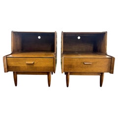 Mid-Century Russel Wright for Conant Ball Nightstands