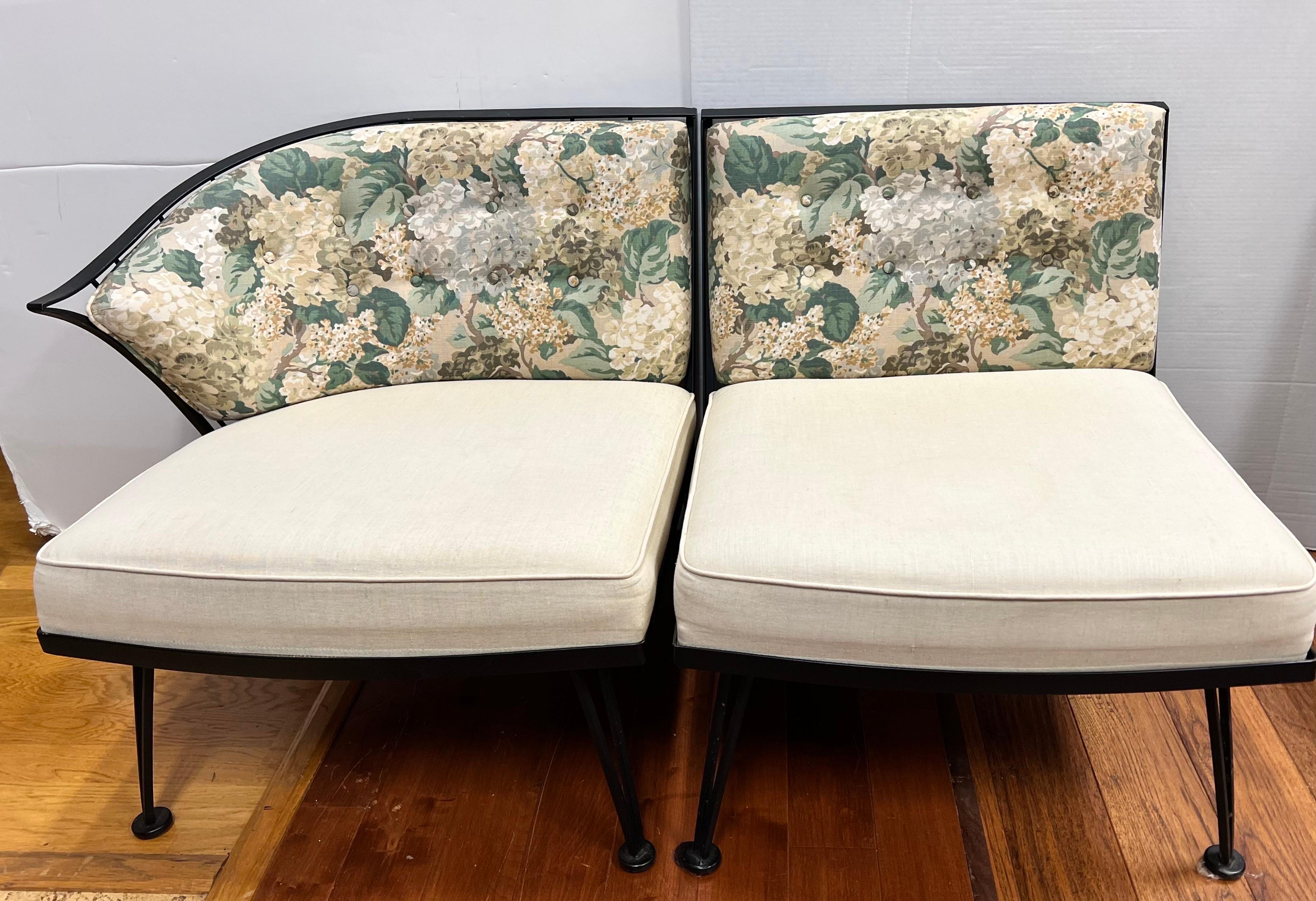 Mid-Century Modern Mid Century Russell Woodard Outdoor 3 Pc Sofa