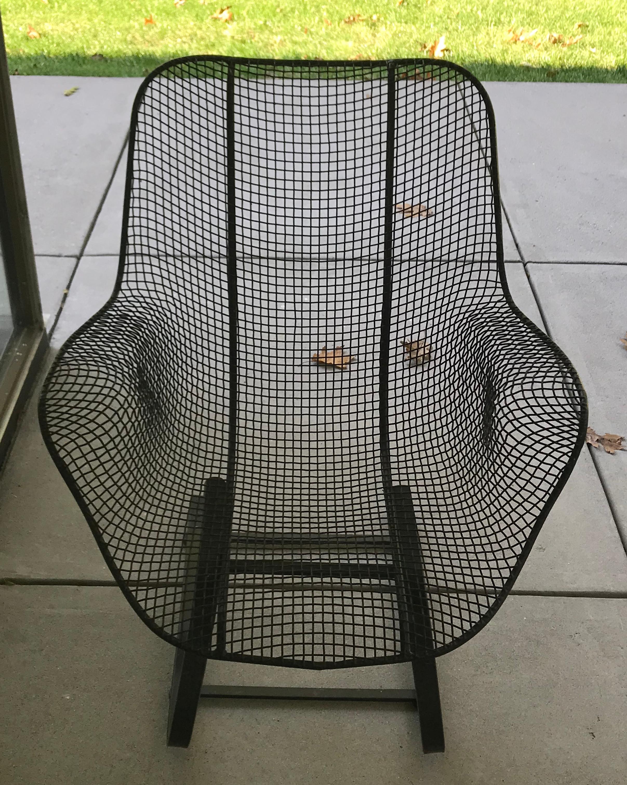 Mid-Century Modern Mid Century Russell Woodard Sculptura Lounge Rocking Chair, 1950s