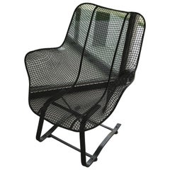Mid Century Russell Woodard Sculptura Lounge Rocking Chair, 1950s