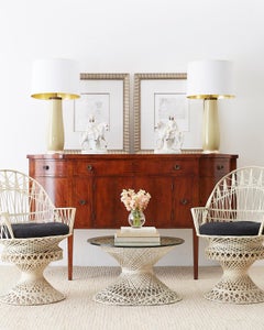 Midcentury Russell Woodard Spun Fiberglass Drink Table