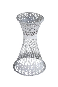 Mid Century Russell Woodard Spun Fiberglass Plant Stand Boho Chic MCM 26"