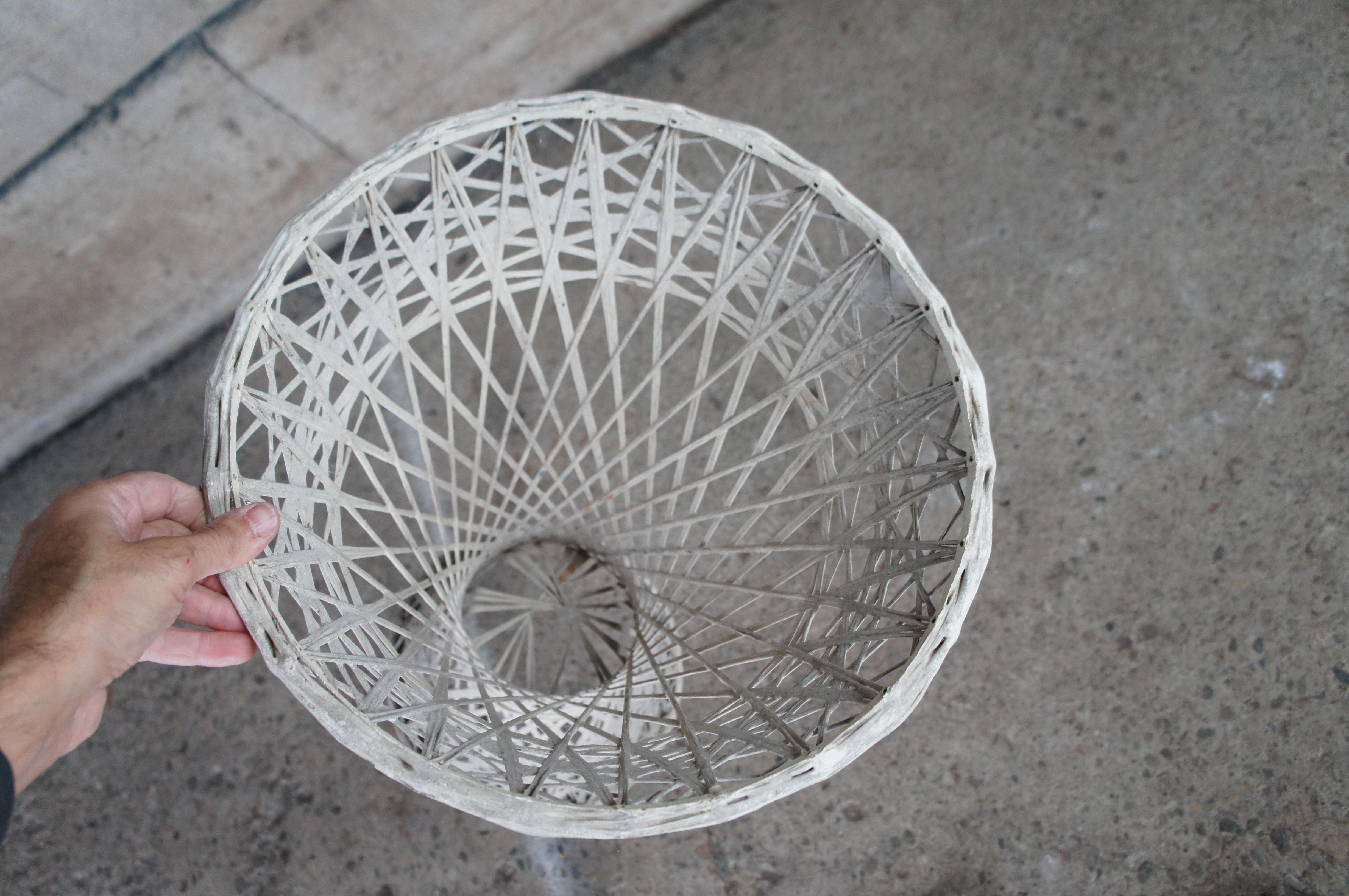 Mid Century Russell Woodard Pie de Planta de Fibra de Vidrio Boho Chic MCM 26 en venta 2