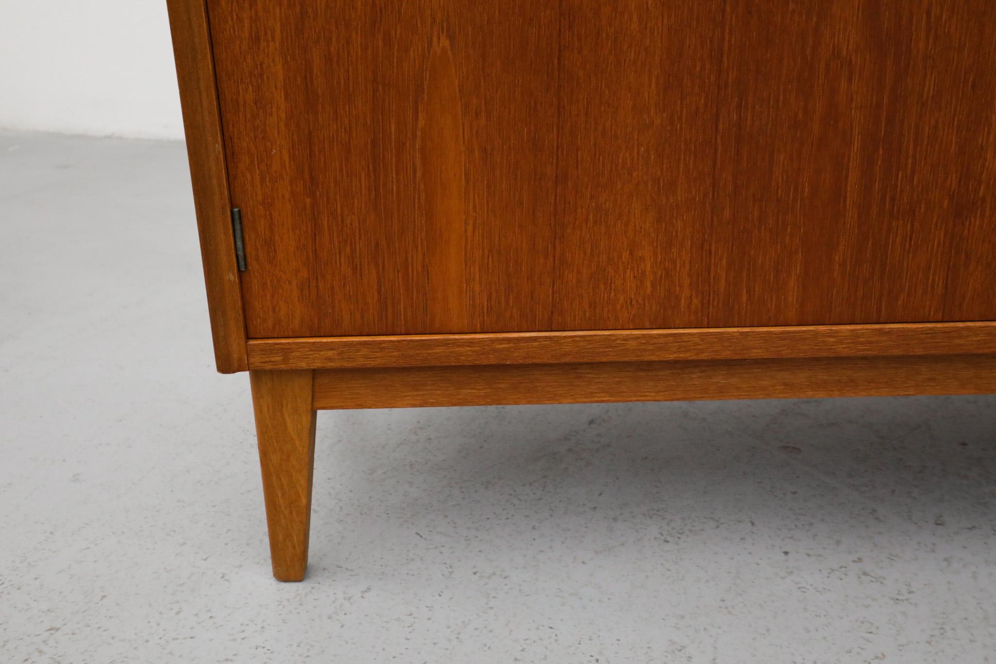 Mid-Century Ry Møbler Style Danish Teak Storage Cabinets with Interior Shelves For Sale 8