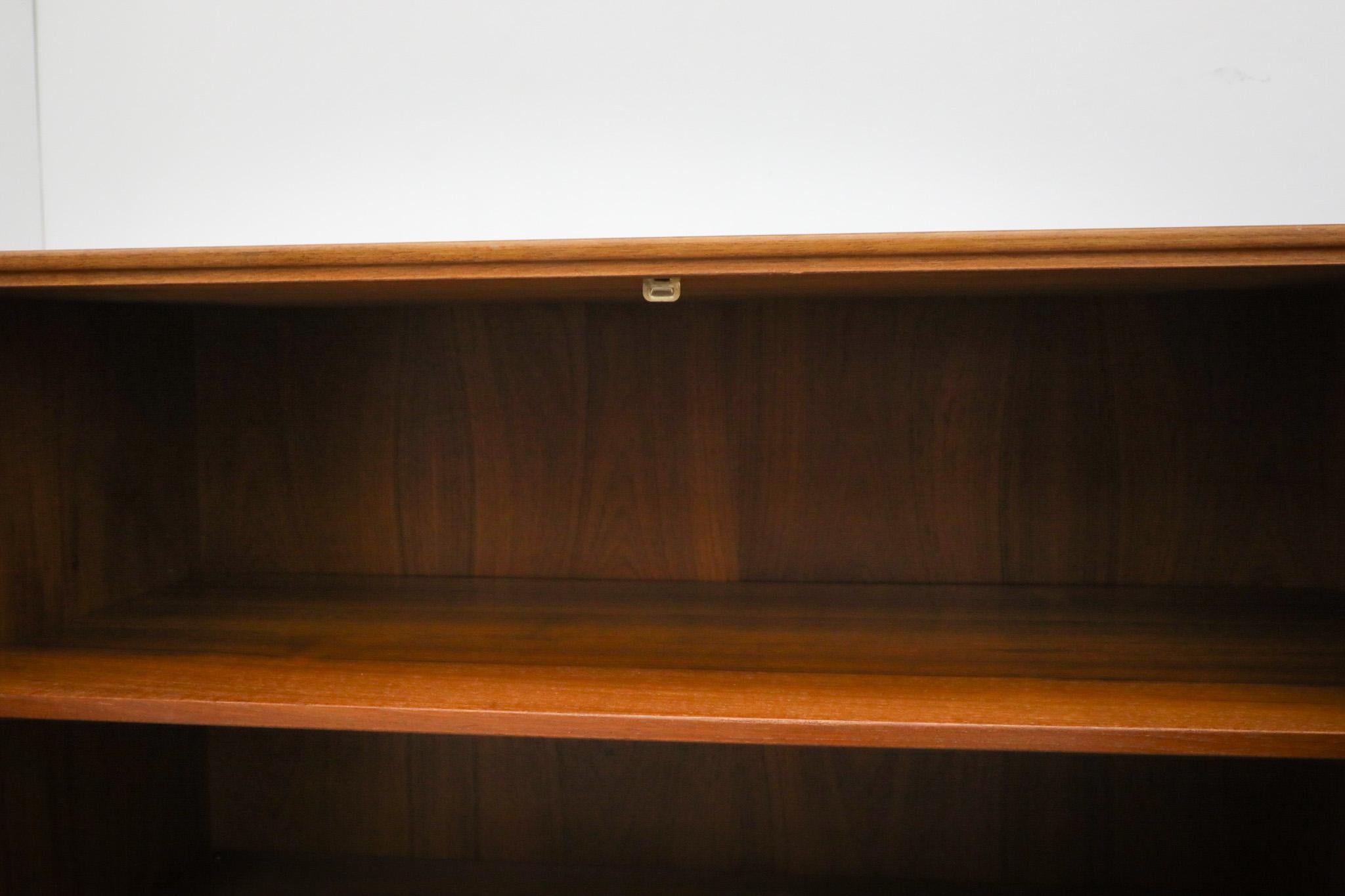 Mid-Century Ry Møbler Style Danish Teak Storage Cabinets with Interior Shelves For Sale 12