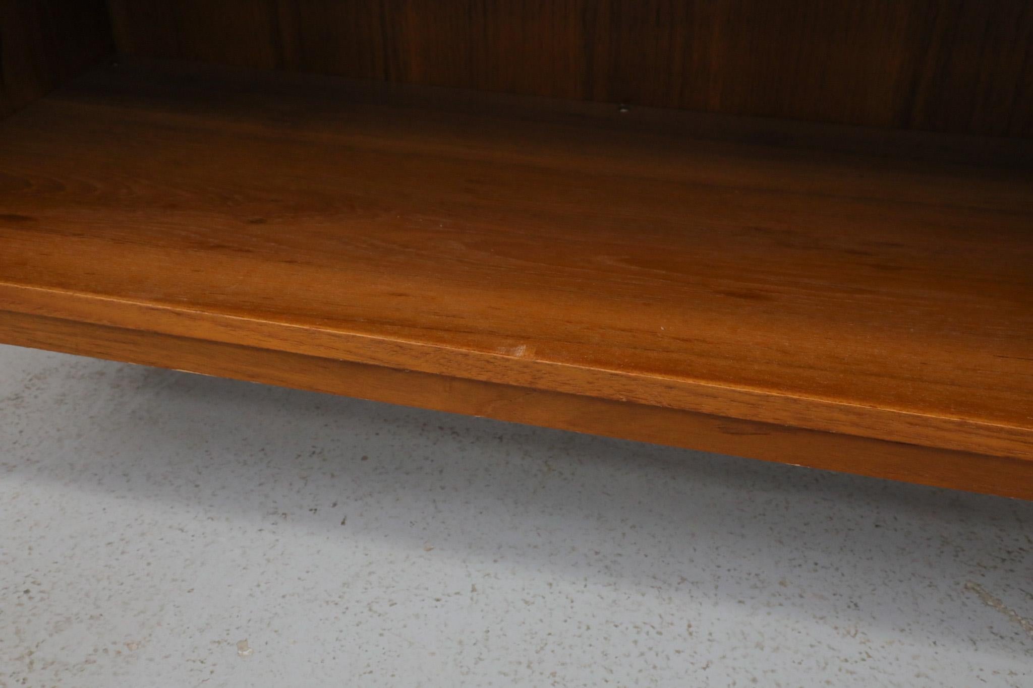 Mid-Century Ry Møbler Style Danish Teak Storage Cabinets with Interior Shelves For Sale 15