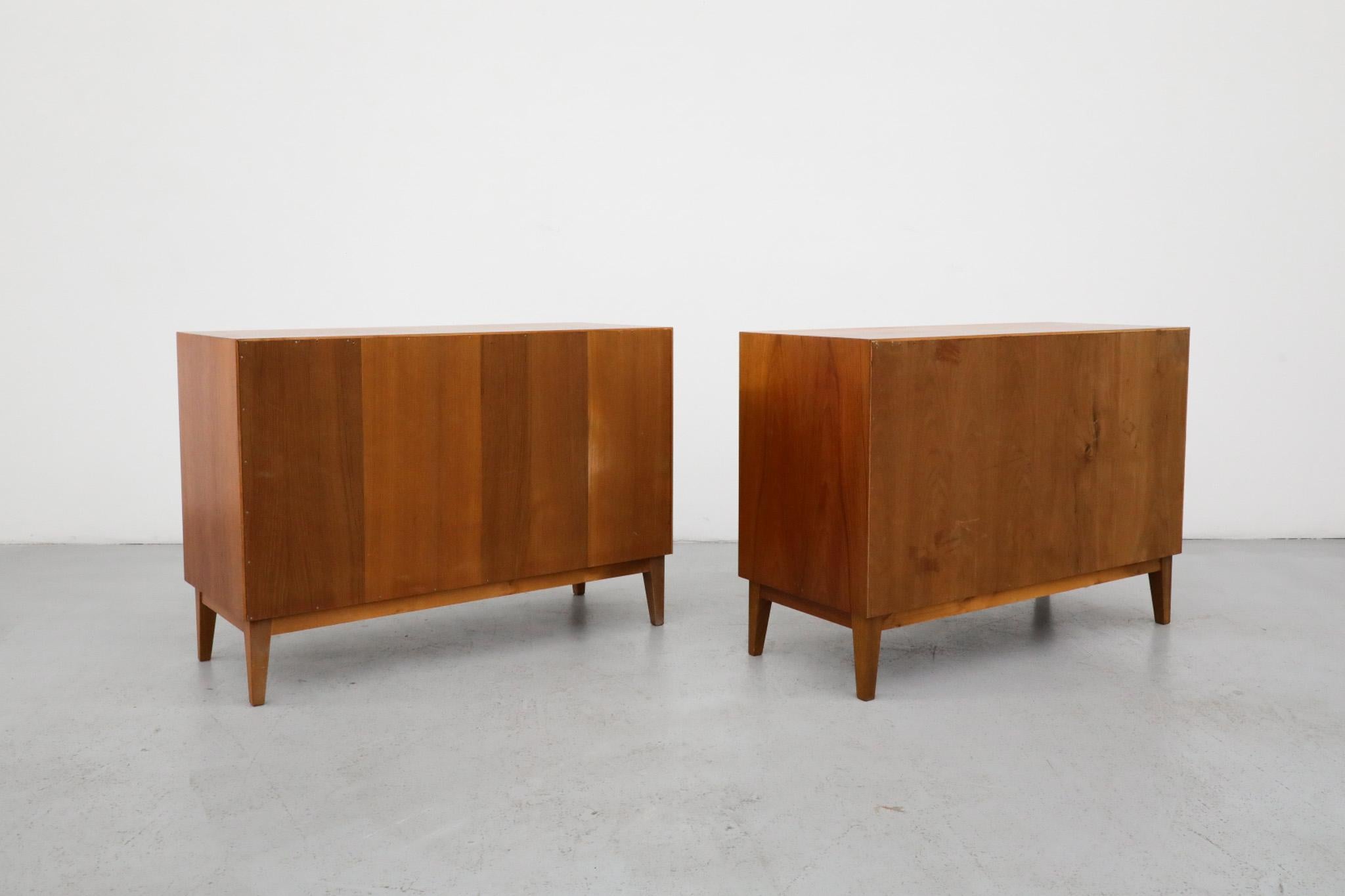 Mid-Century Ry Møbler Style Danish Teak Storage Cabinets with Interior Shelves For Sale 1