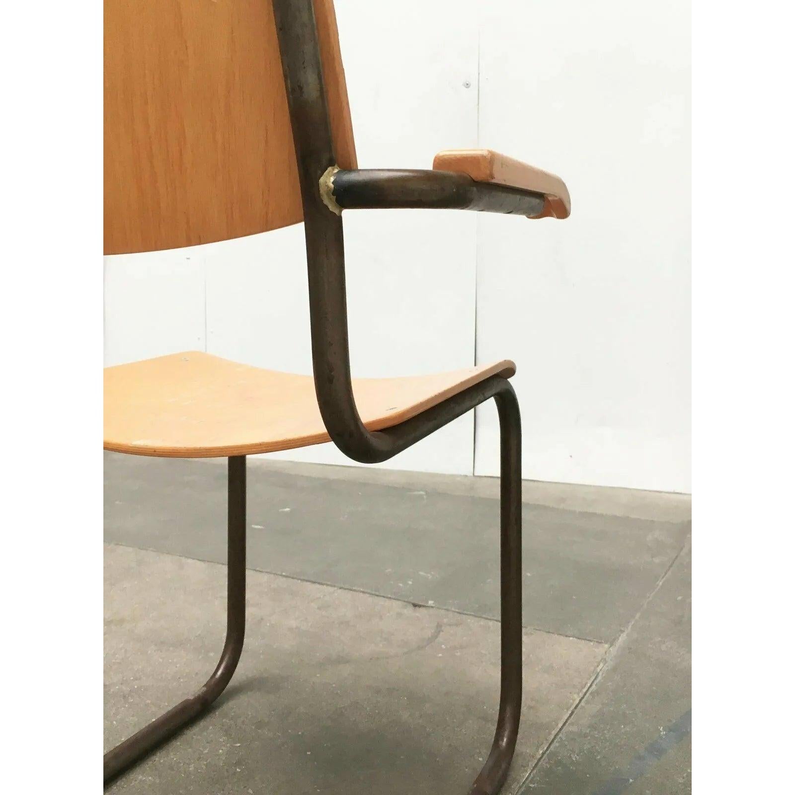 Mid-Century S43F Cantilever Chair by Mart Stam for Thonet, Germany, 1960s For Sale 4