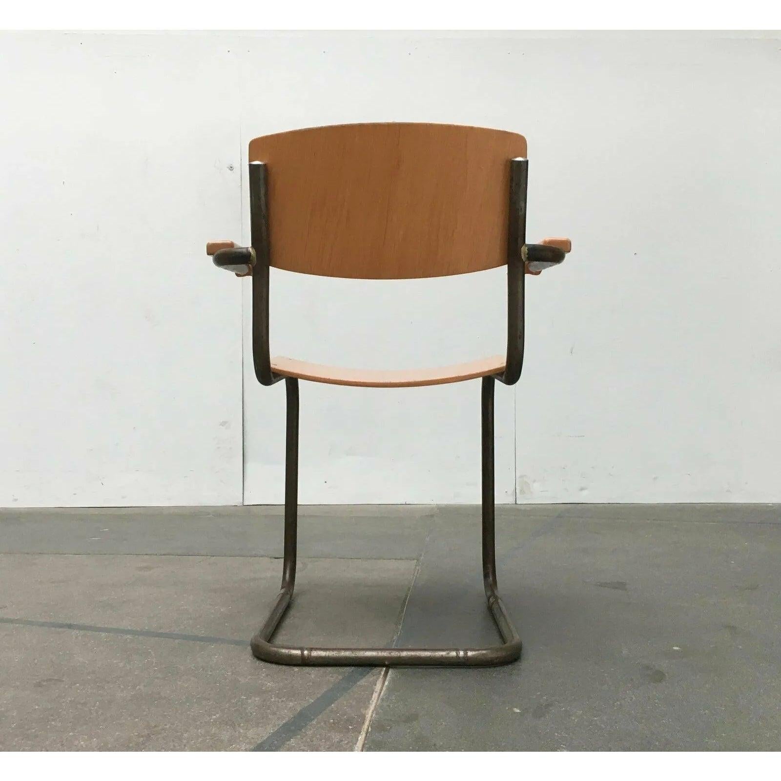Mid-Century S43F Cantilever Chair by Mart Stam for Thonet, Germany, 1960s For Sale 1