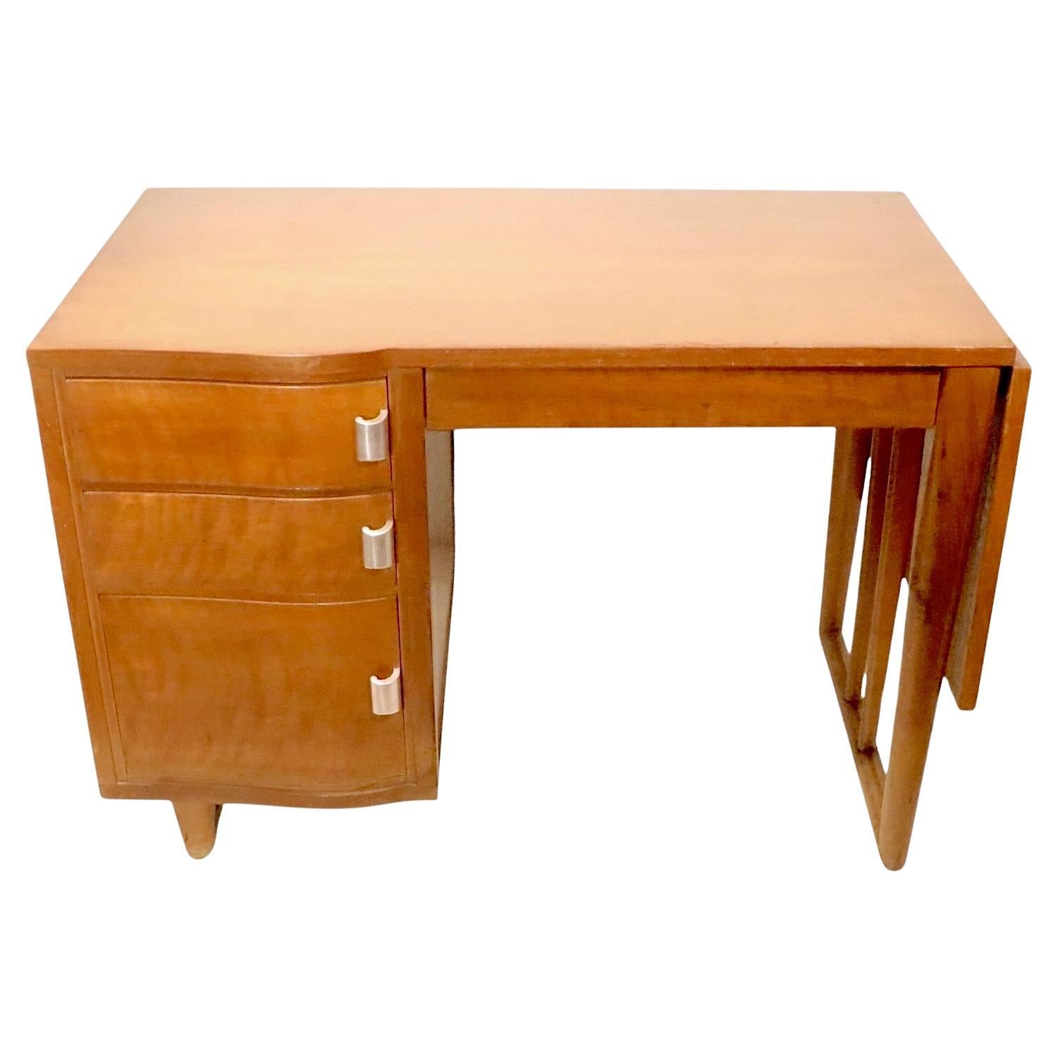 Mid Century Saarinen for Johnson Furniture Drop Side Desk c. 1950's