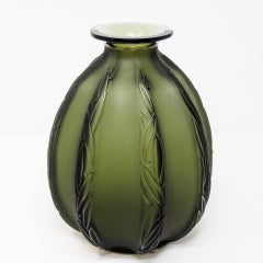 Jarrón Sabino Art Glass de mediados de siglo