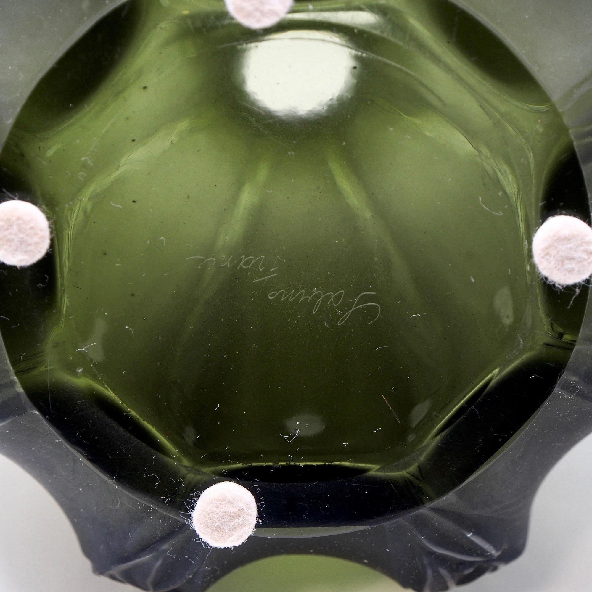 Vaso in vetro artistico Sabino Art Glass del Medioevo in vendita 2