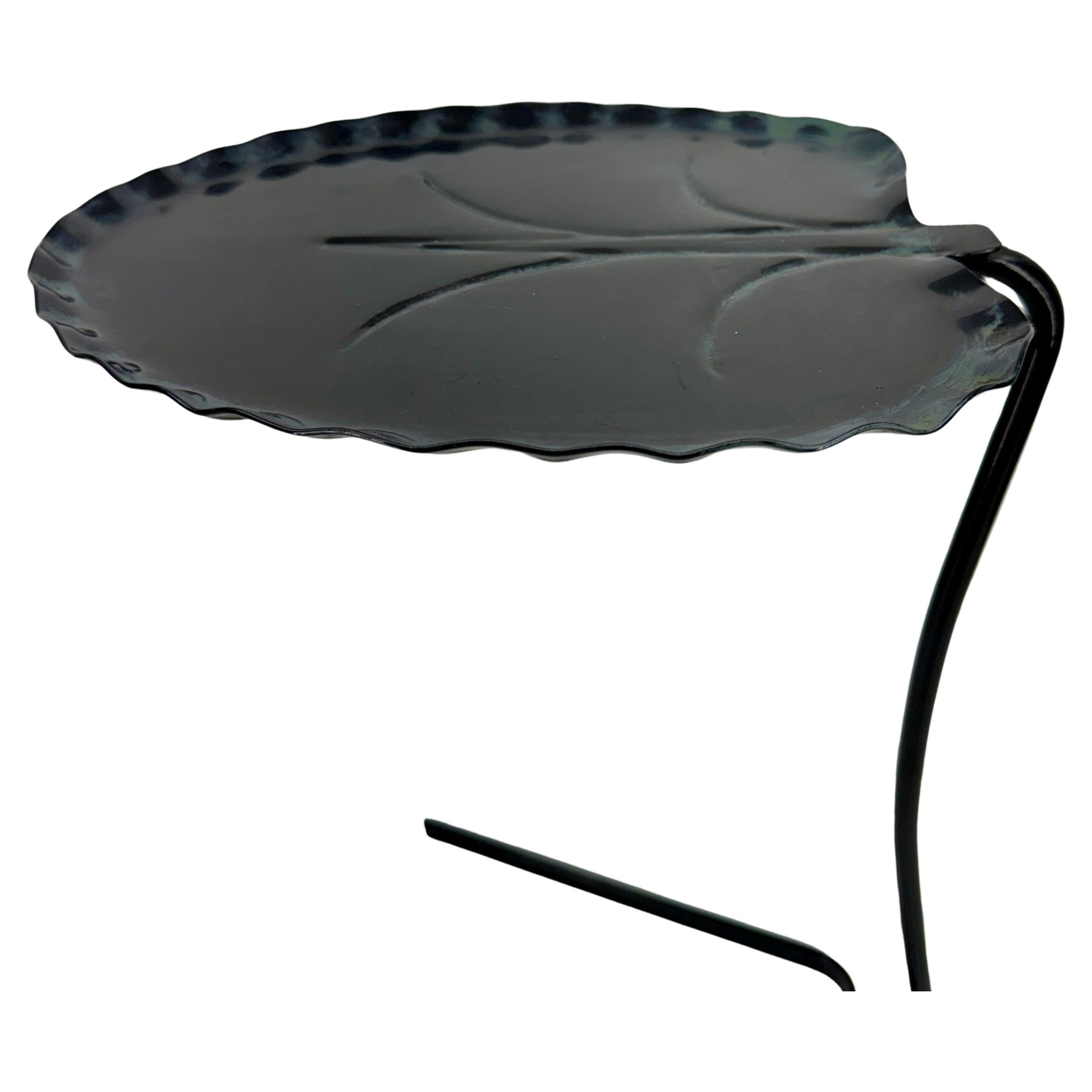 Mid-Century Modern Mid-Century Salterini Lotus Leaf Side Garden Table