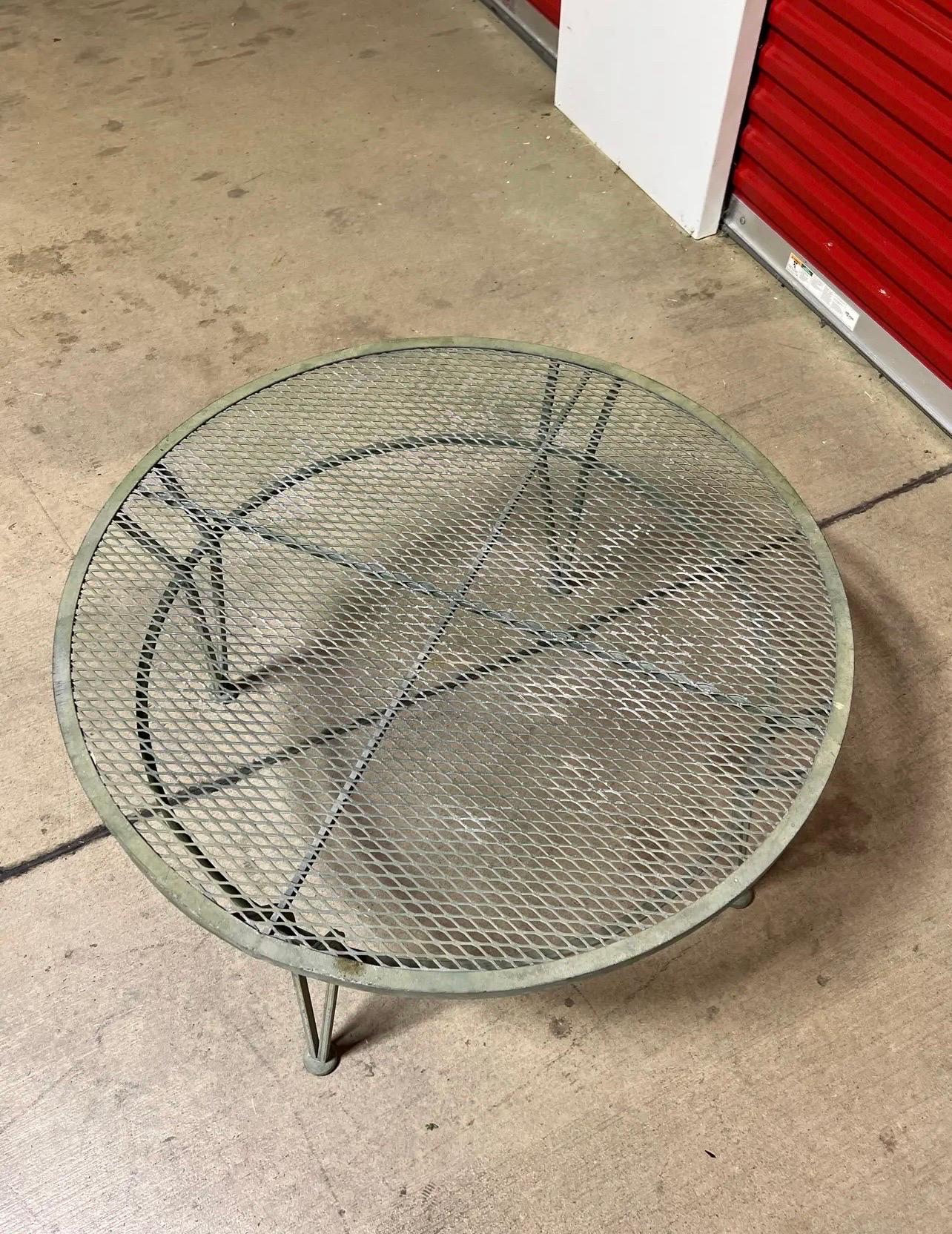 Mid Century Salterini Radar Couchtisch, zugeschrieben 1