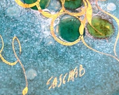 Mid-Century Sascha Brastoff Signed Enamel Plate