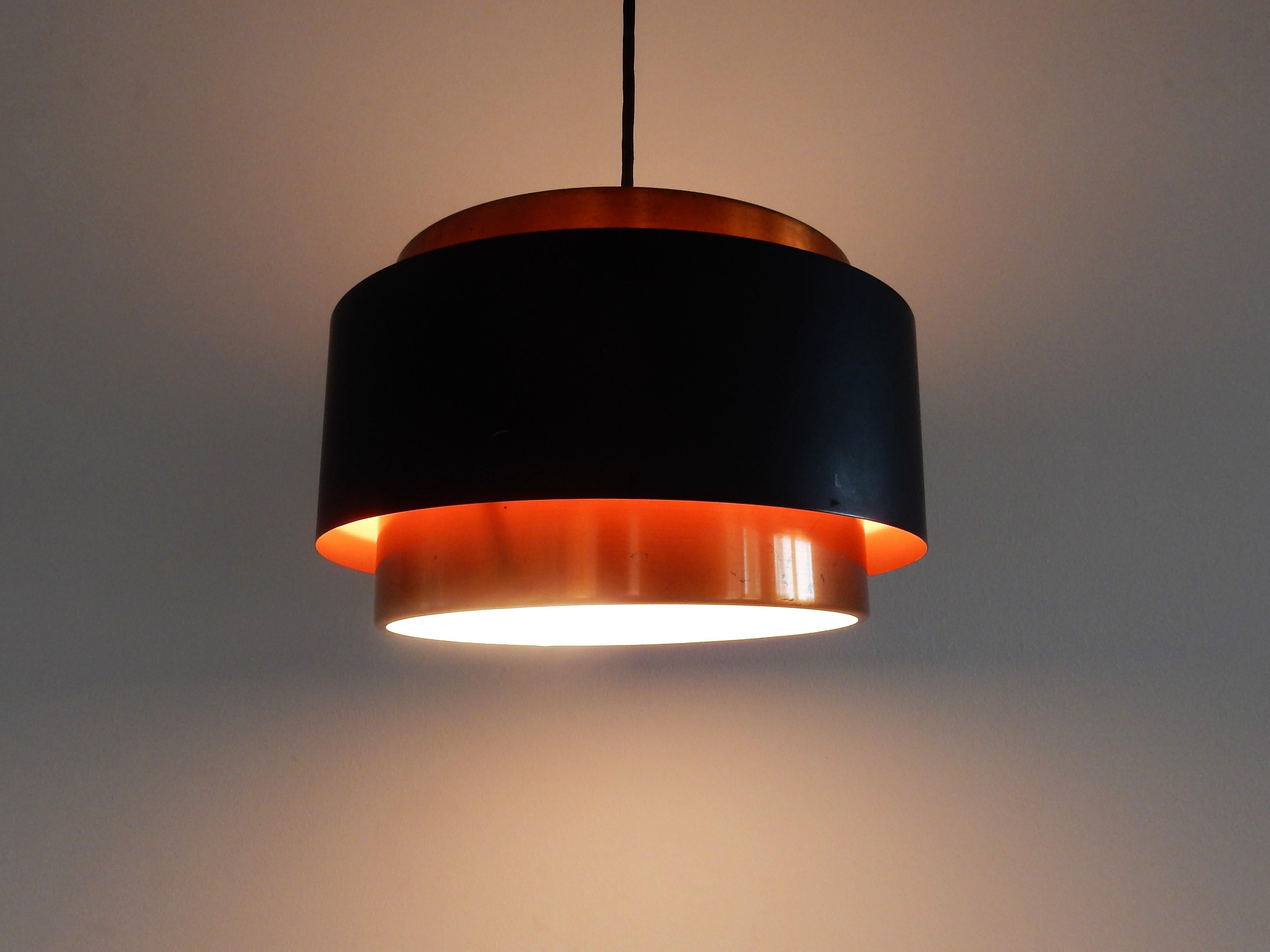 Midcentury Saturn Pendant Lamp by Jo Hammerborg for Fog & Mørup, Denmark, 1960s 3