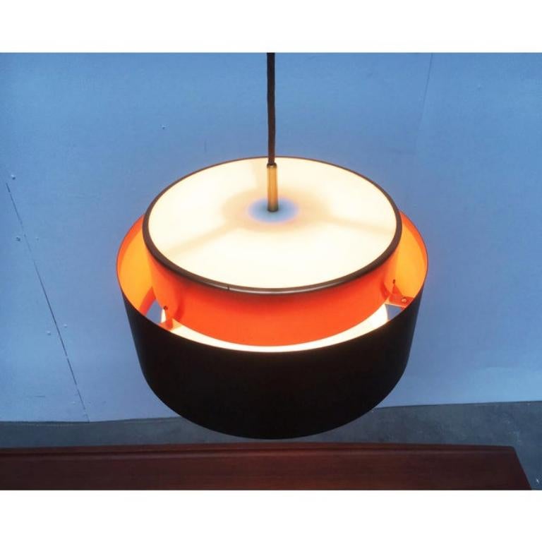 Lampada a sospensione Saturn di metà secolo di Jo Hammerborg per Fog & Mørup, 1960 In condizioni buone in vendita a Hamburg, DE