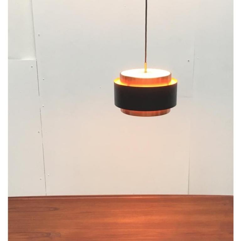 XX secolo Lampada a sospensione Saturn di metà secolo di Jo Hammerborg per Fog & Mørup, 1960 in vendita