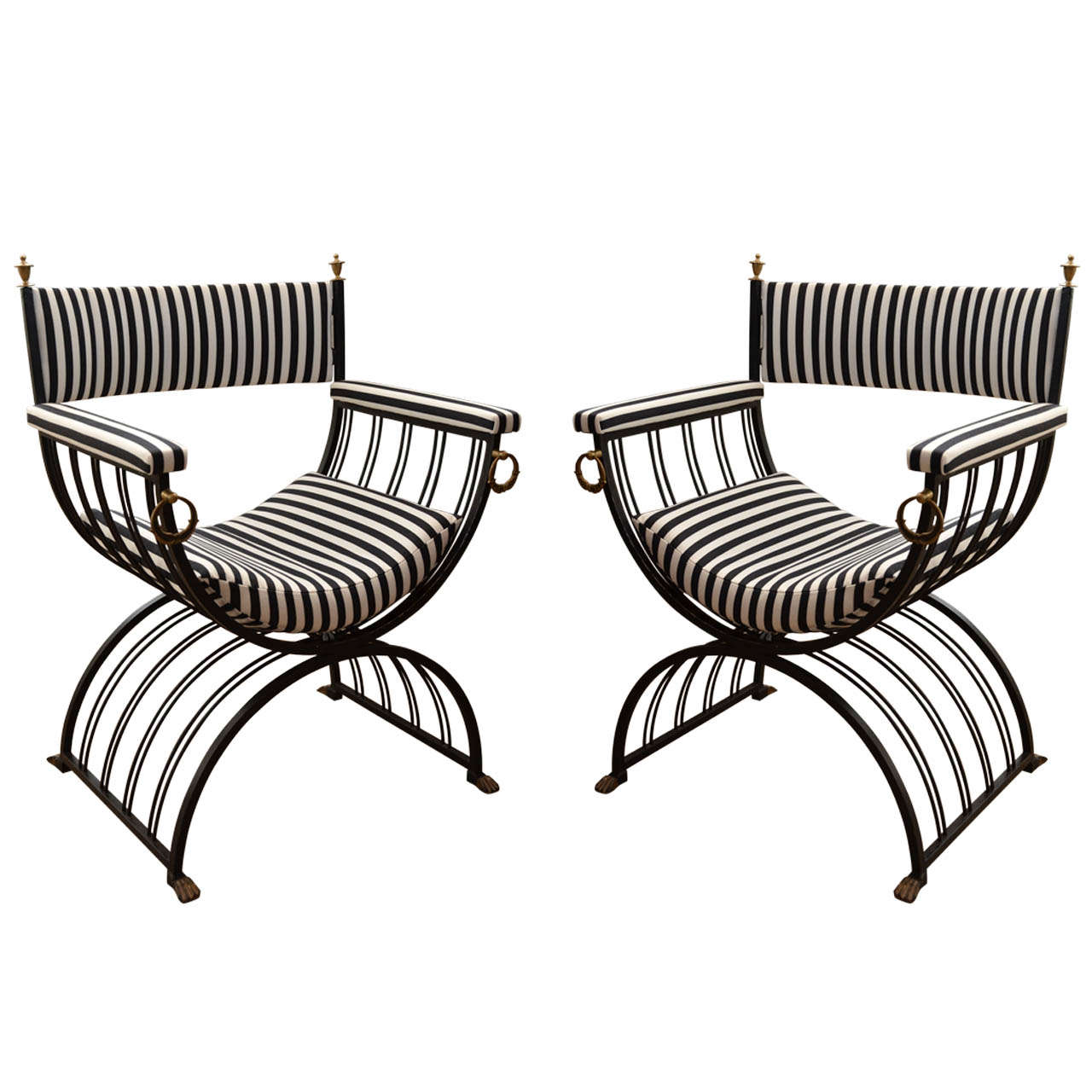 Mid Century Savonarola Chairs