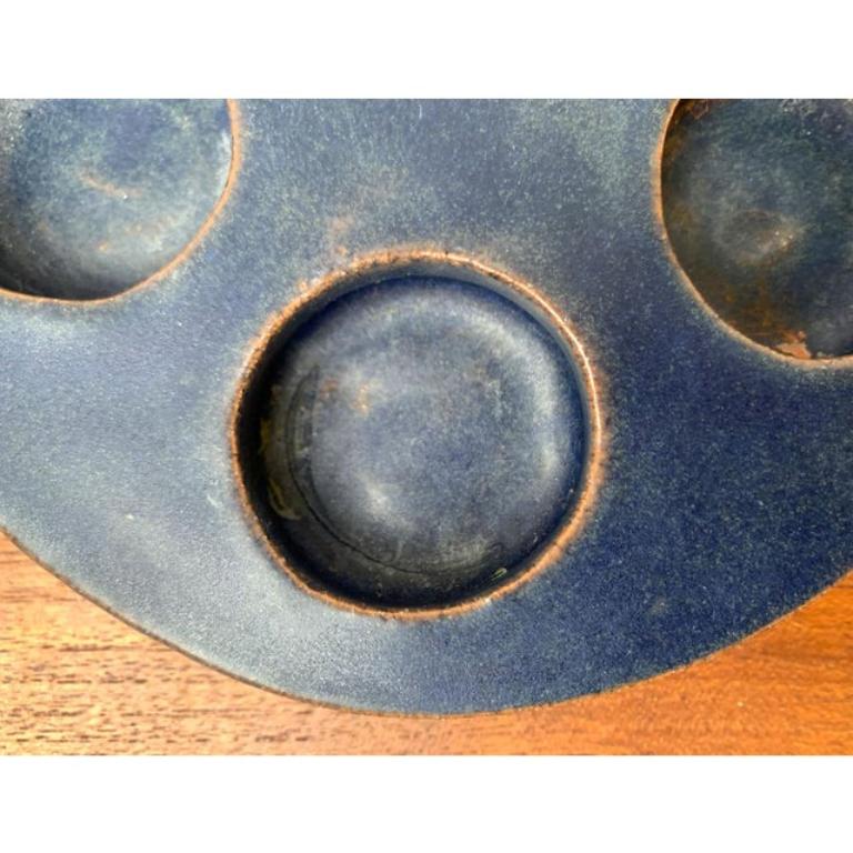Mid-Century Modern Mid-Century Scandianvian Ceramic Candleholder, 1960s For Sale