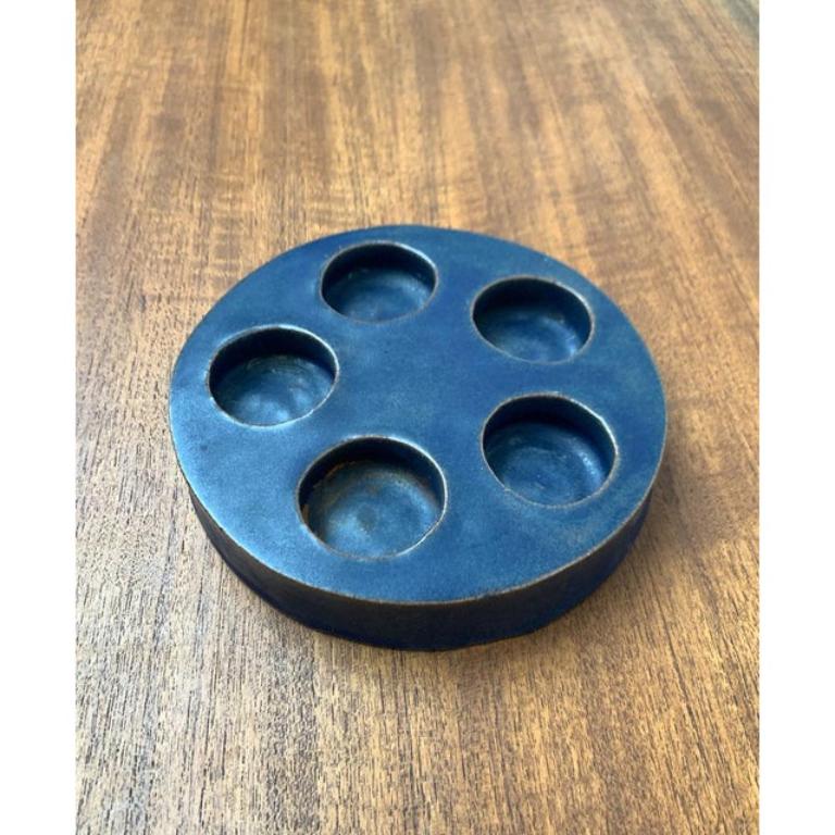 20th Century Mid-Century Scandianvian Ceramic Candleholder, 1960s For Sale