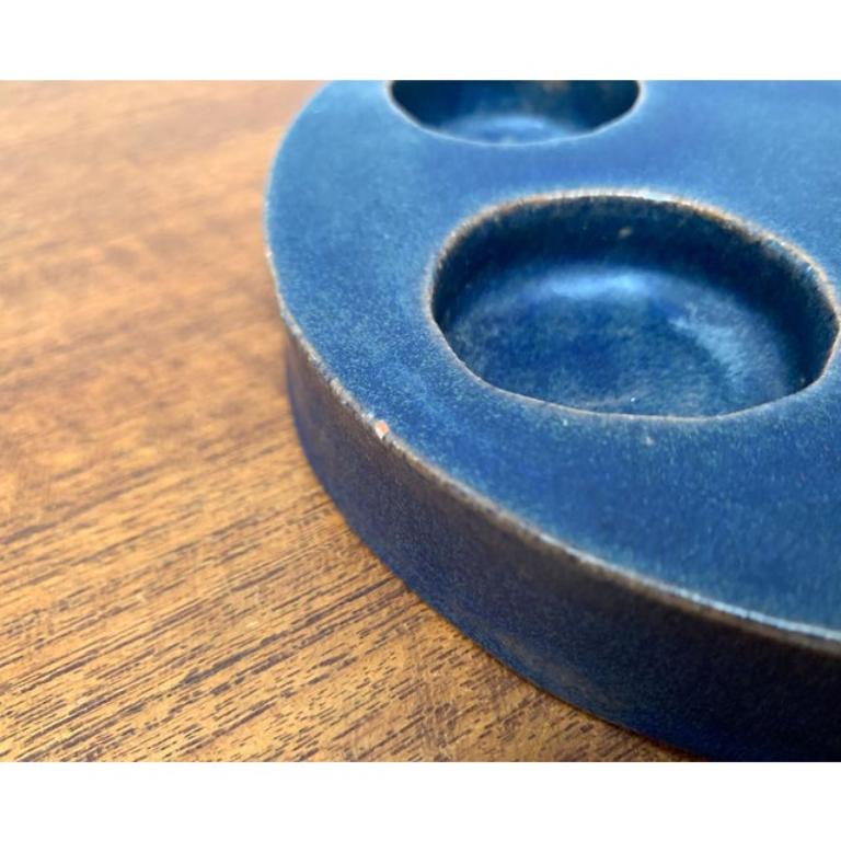 Mid-Century Scandianvian Ceramic Candleholder, 1960s For Sale 1