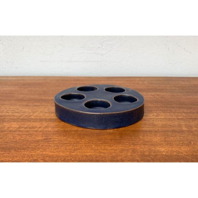 Mid-Century Scandianvian Ceramic Candleholder, 1960s For Sale 4
