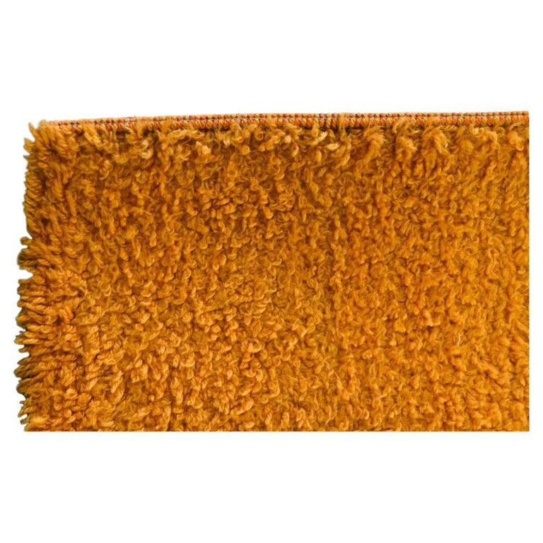 Mid-Century Modern Tapis géométrique abstrait scandinave du milieu du siècle aux couleurs chaudes, grand tapis Ege Rya 10 x 12