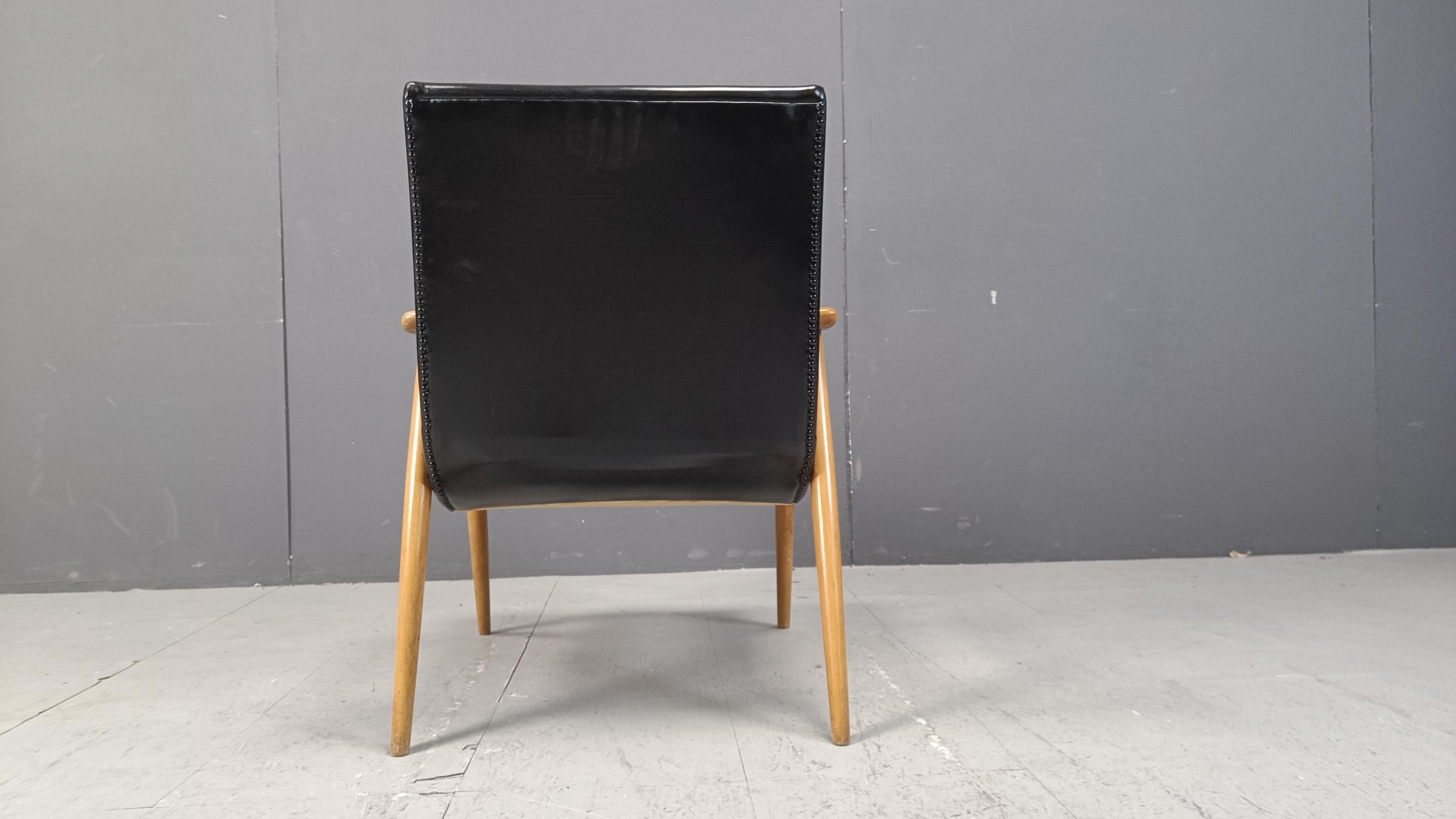 Mid century scandinavian armchair, 1960s For Sale 3