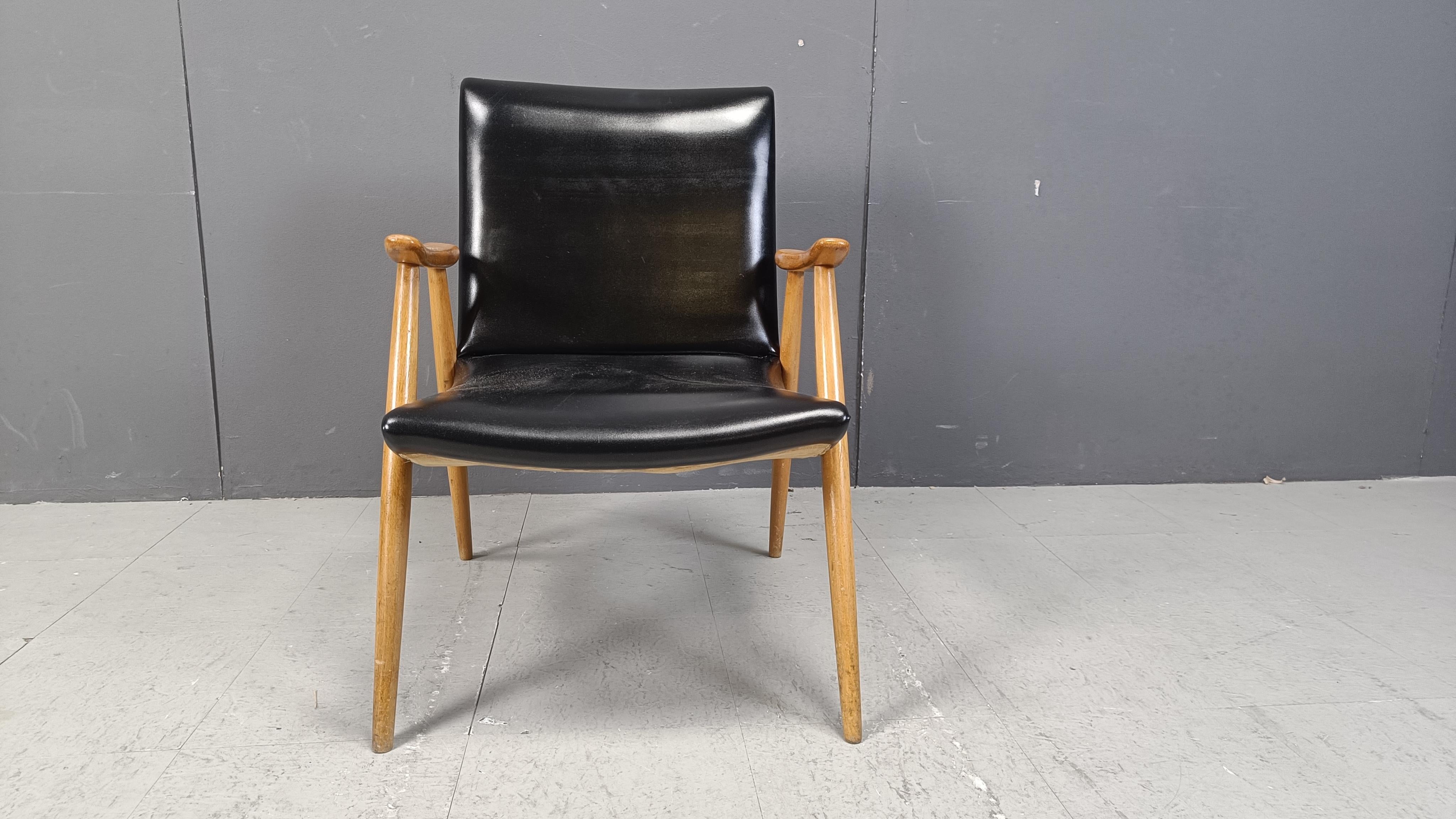 Scandinavian Modern Mid century scandinavian armchair, 1960s For Sale