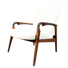 Sillón escandinavo de mediados de siglo, años 60