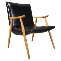 Sillón escandinavo de mediados de siglo, años 60