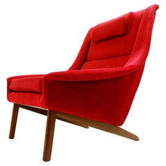 Mid-Century Scandinavian Armchair Mod.411 by Folke Ohlssen for Fritz Hansen