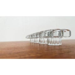 Mid-Century Scandinavian Art Glass Candleholder, 1960s