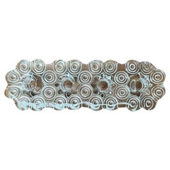 Mid-Century Scandinavian Art Glass Candleholder, 1960s