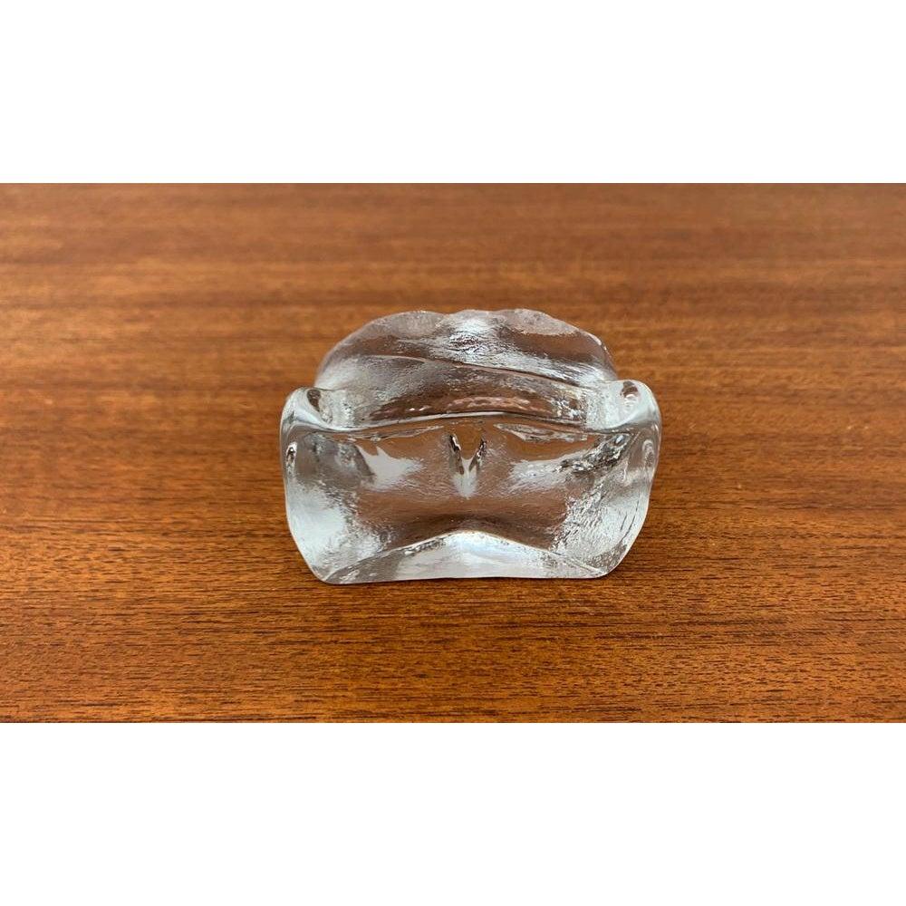 Mid-Century Scandinavian Art Glass Owl, 1960s For Sale 4